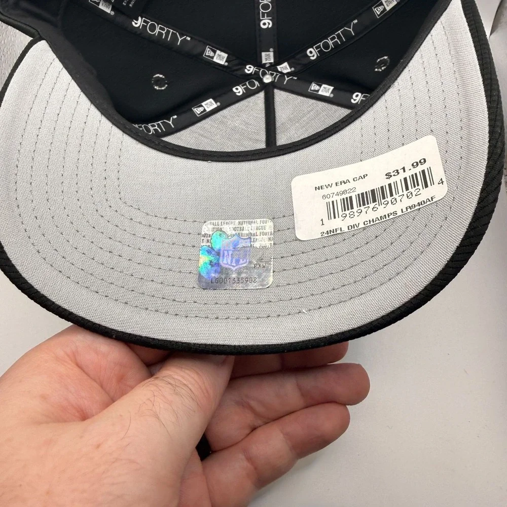 New Era 9forty‎ La Rams 2024 NFC West Division Champions Adjustable Hat